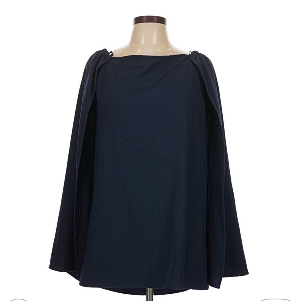 Buddy Love Navy Blue Off-Shoulder Top